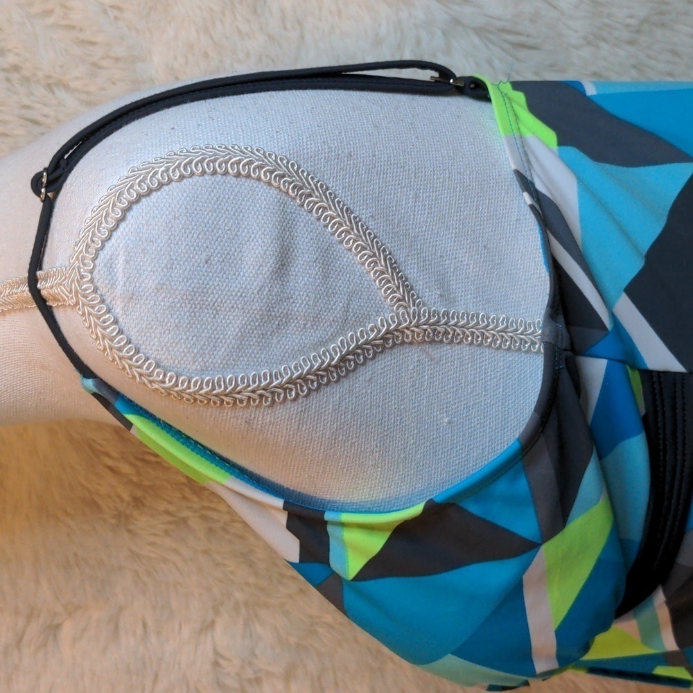 Free Country Tankini Slimming Swim Top XL - Picture 7 of 11